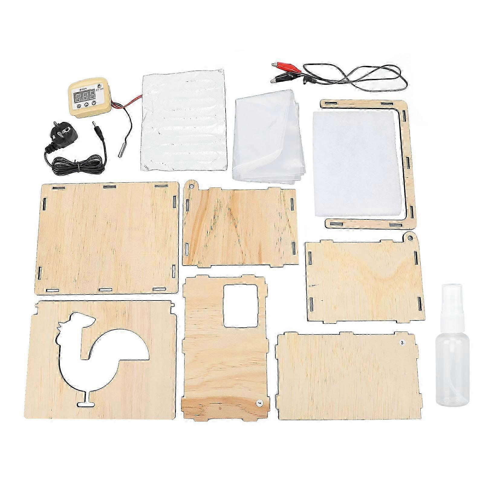 Hatching Eggs Incubator Constant Temperature Stable Wooden Egg Hatcher for Chicken Duck Goose 2025