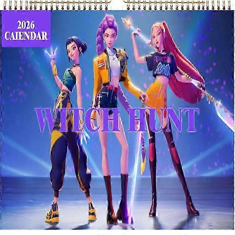 Calendario Kpop Demon Hunter 2026.