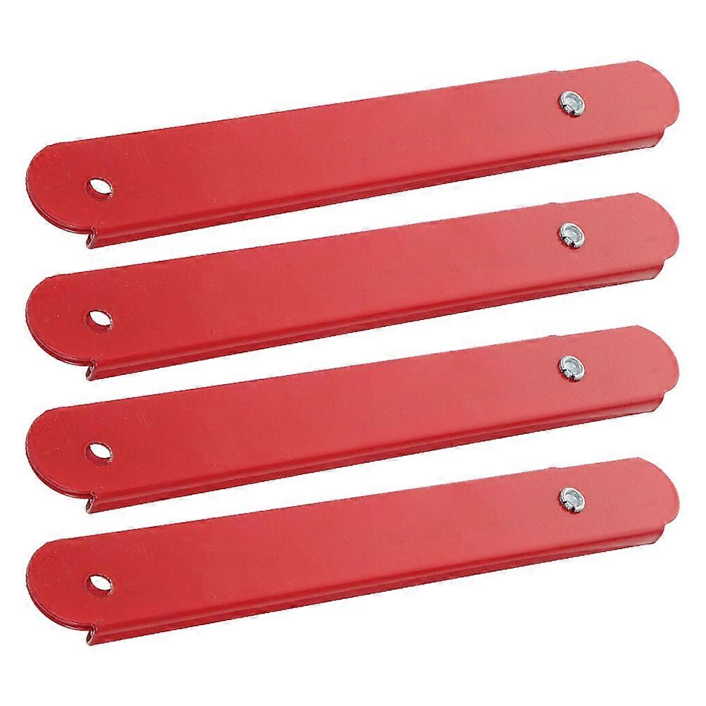 Folding Ladder Hinge Assembly Hardware For Professionals Red 22X2.8X1CM Stability 16Pcs