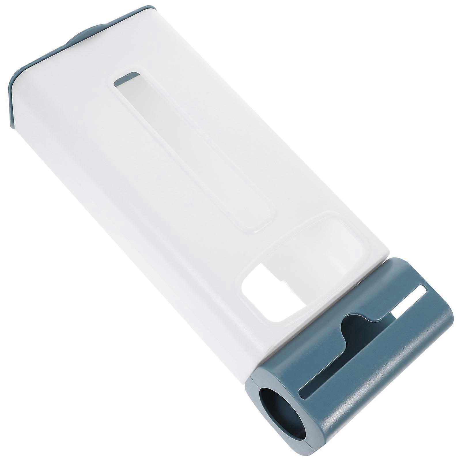 Rectangular Wall Mount Trash Bag Holder Ideal For Home Organization 4Pcs Dark Blue Color