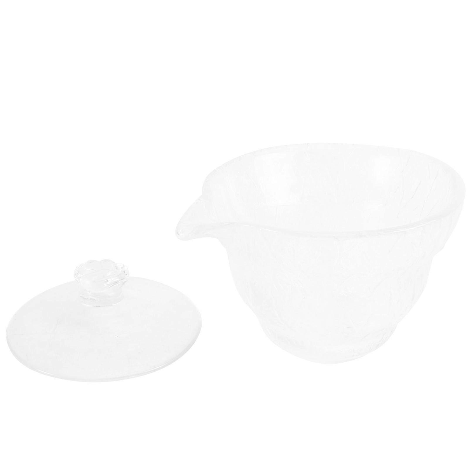 Glass Tea Distributor for Drinking Tea with 3Pcs Household Cups