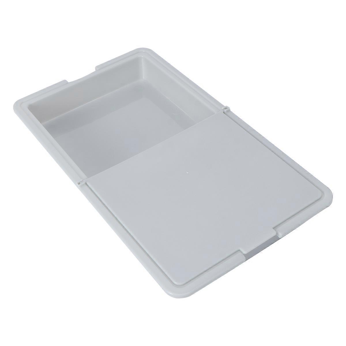 Flexible Plastic Board With Drainage Cutting Vegetable Washing For Cooking 1Pcs