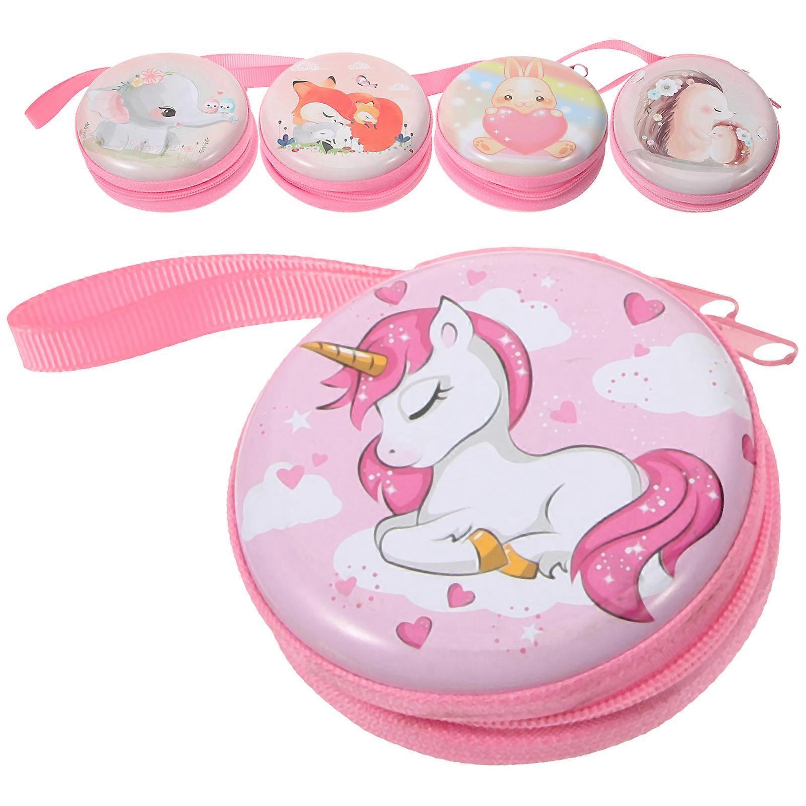 20 Pcs Creative Iron Sheet Change Coin Bags Round Shape For Daily Ideal For Party And Gift Giving