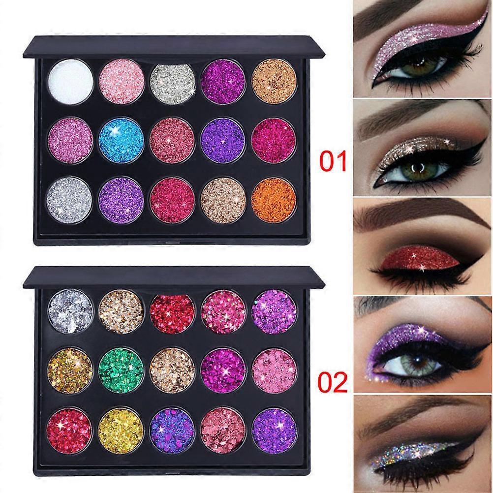 Highly Pigmented Eye Shadow Pallet For Women Professional Use With Matte Pearly Lustre 1 Set