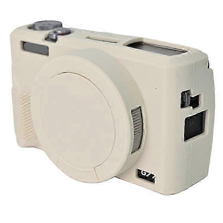 Compatible For Canon G7 X Mark III Protective Case Dust-Proof Silicone Camera Cover