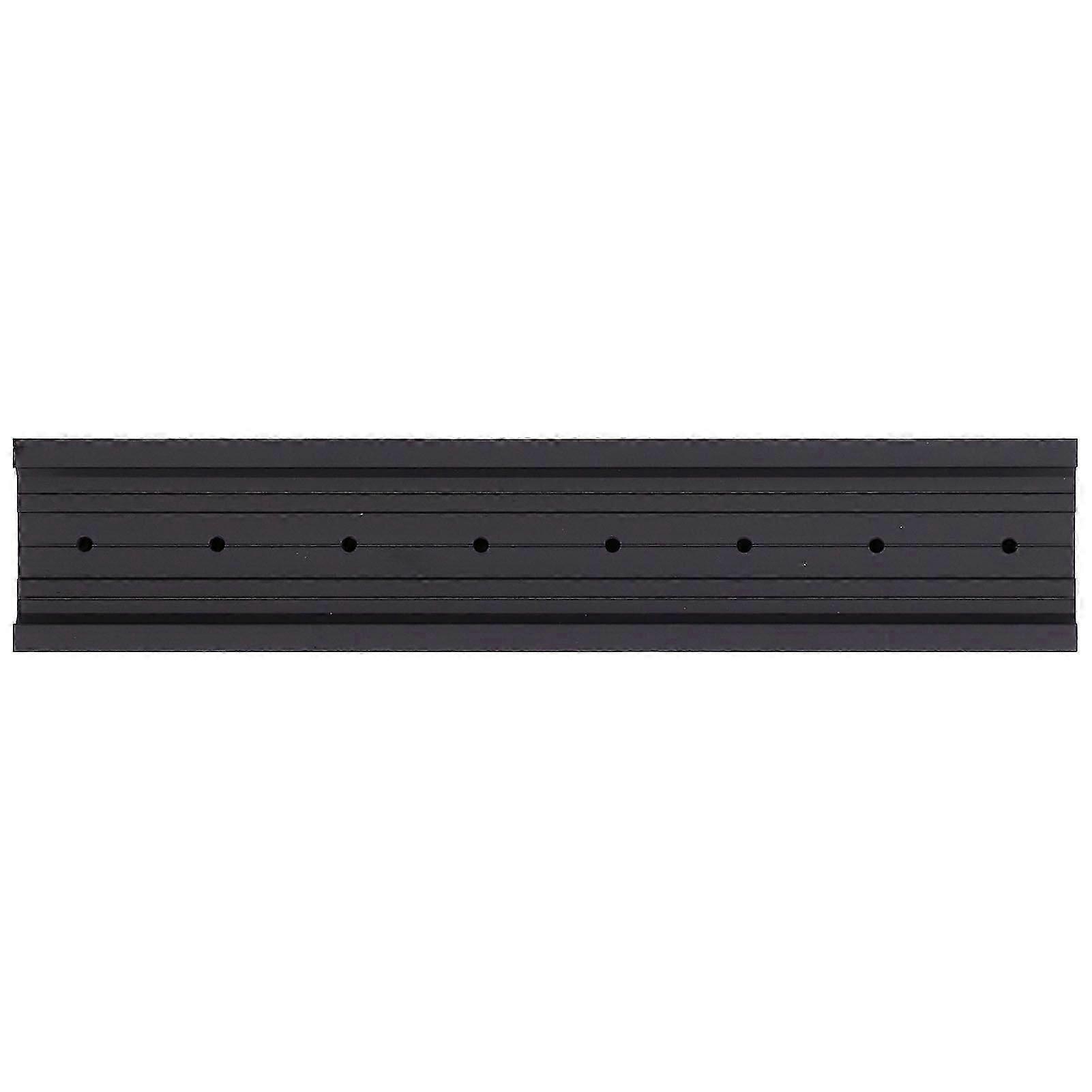 High quality  Embeddable linear guide profile 2040 V-groove black aluminum