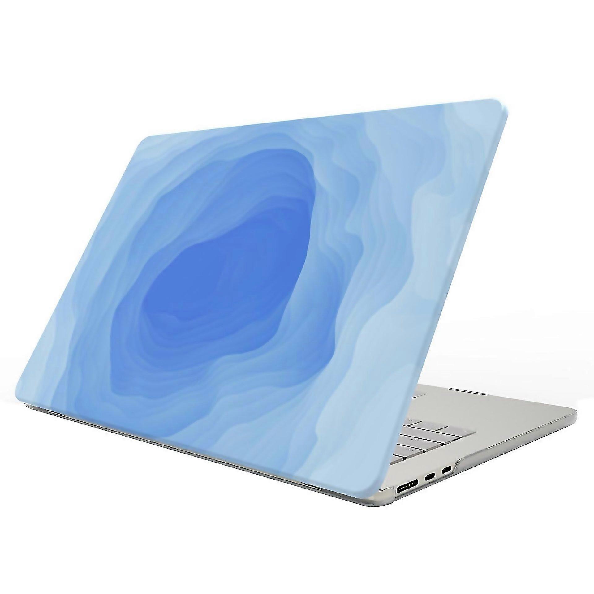 Protection givrée pour ordinateur portable avec motif imprimé UV pour MacBook 12 pouces A1534