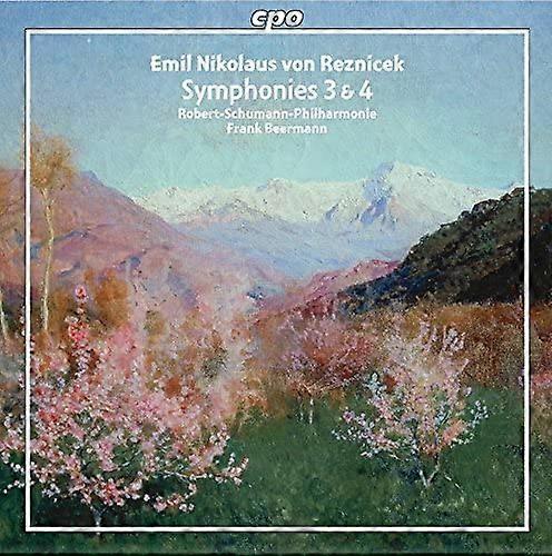 Schumann Philbeermann - Reznicek: Symphonies 3 & 4 [CD]