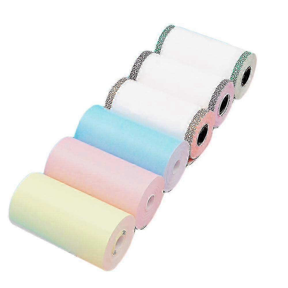 Thermal Paper, 6 Rolls 57x30mm for A6 Mini Photo Printer