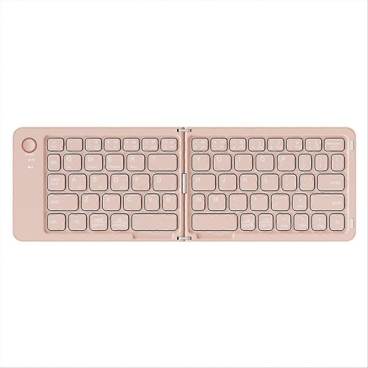 Russian/Hebrew/Spanish/Portuguese Folding Keyboard Bluetooth Keyboard Portable for Tablet PC Androi