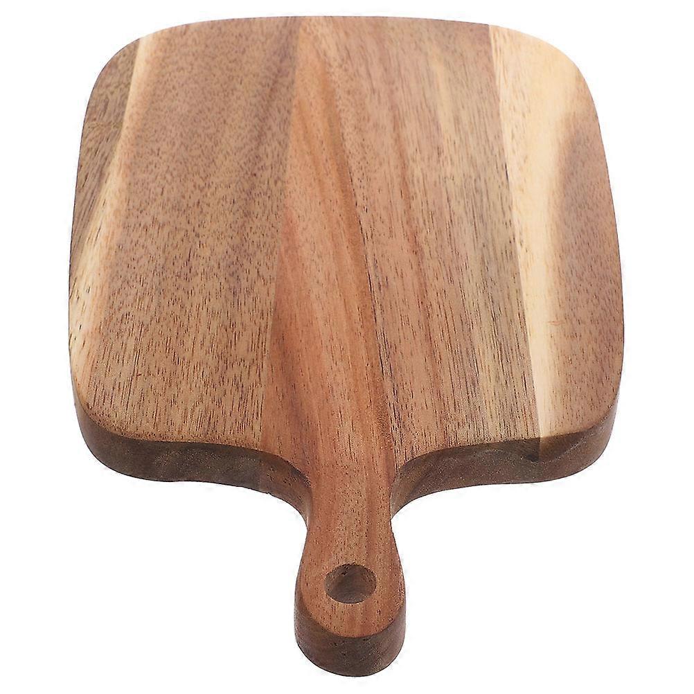 Wood Cutting Board For Home Cooks Slicing Meat Cheese Chopping Vegetables 13X7.9X1.2In Simple Look Indoor Use 2Pcs
