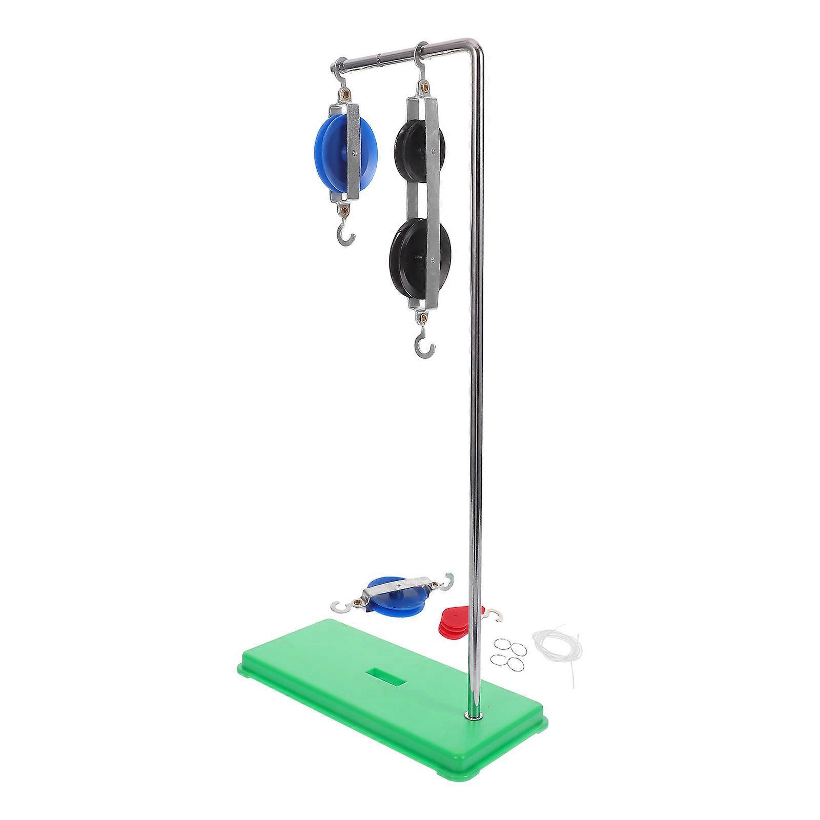 Physics Teaching Set Pulley System Kit for Experiment 1Set with Bracket