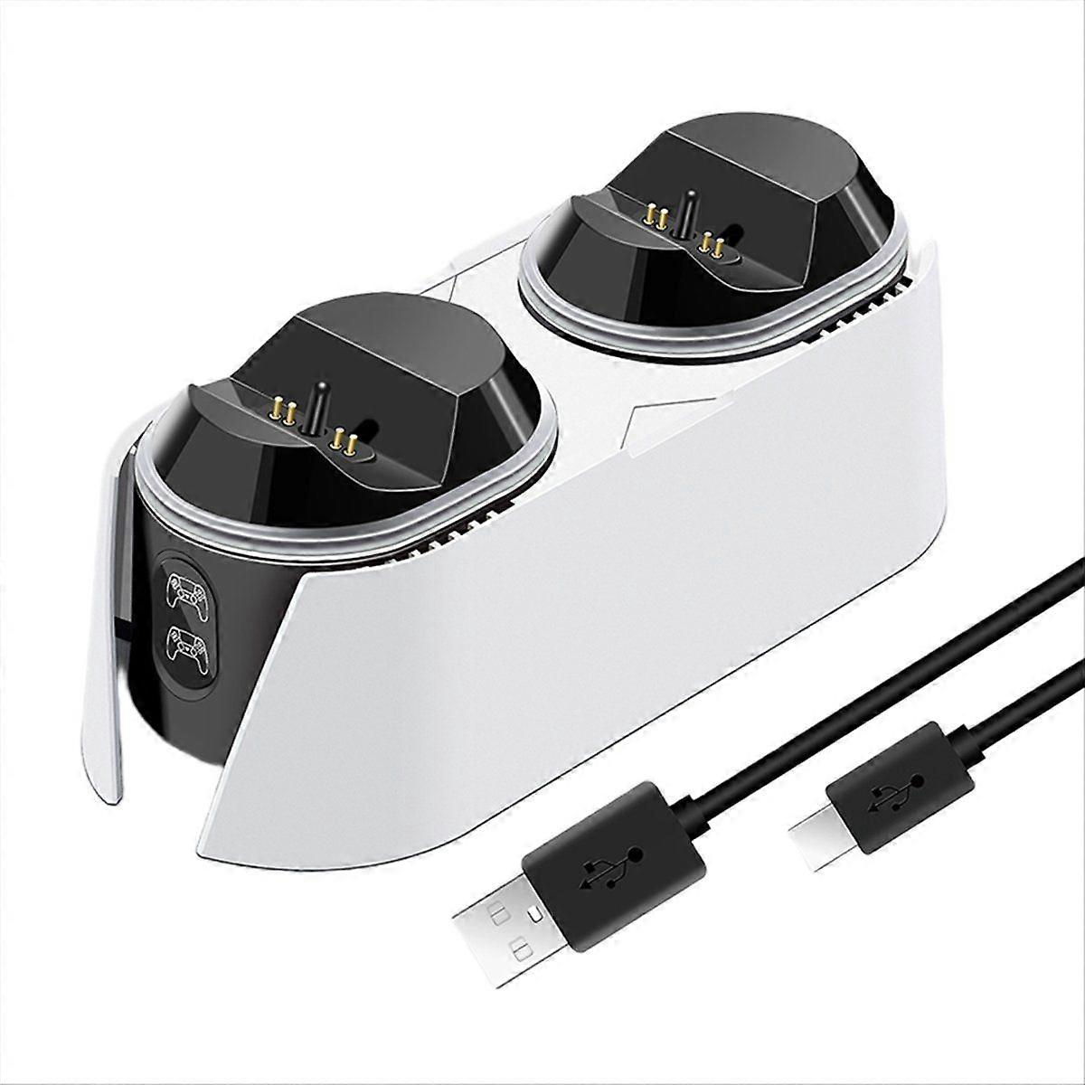 Dual Controller Charger For PS5 Charging Dock Automatic Power Off