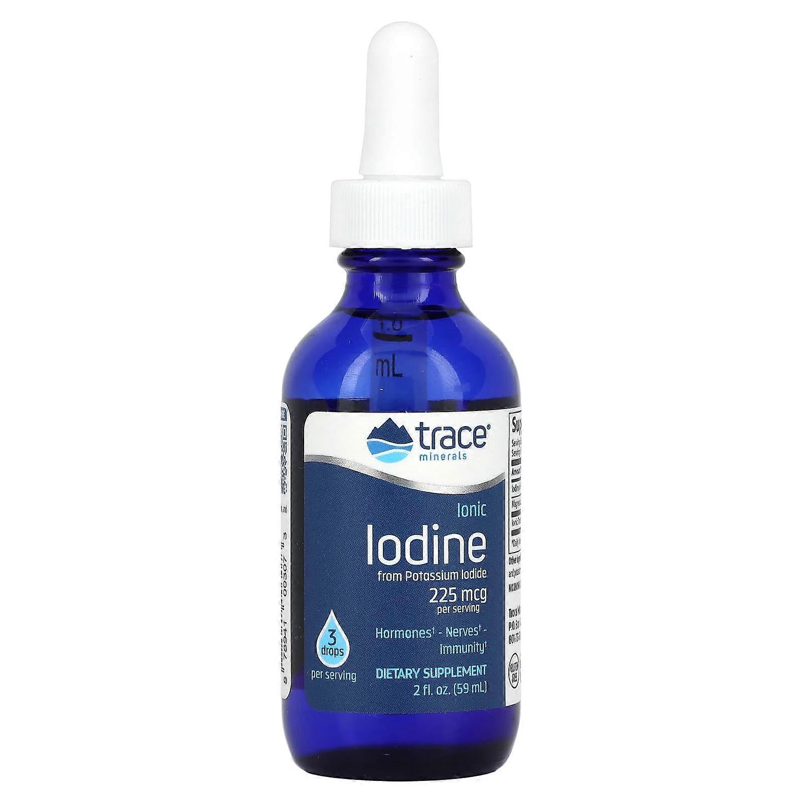 Ionic Iodine, 225 mcg, 2 fl oz (59 ml)