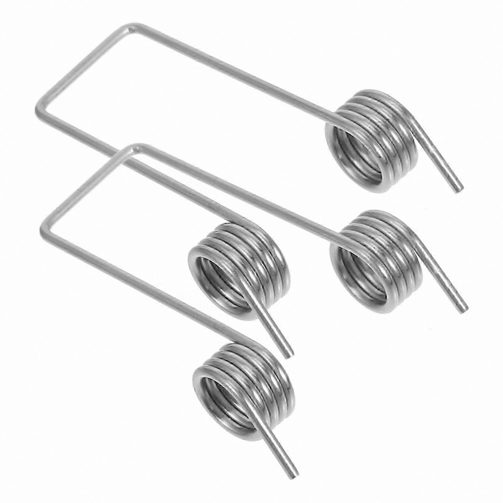 2-Pack Small Torsion Springs for Trash Can Lid Repair Replacement Parts Universal Fit for Most Waste Bins