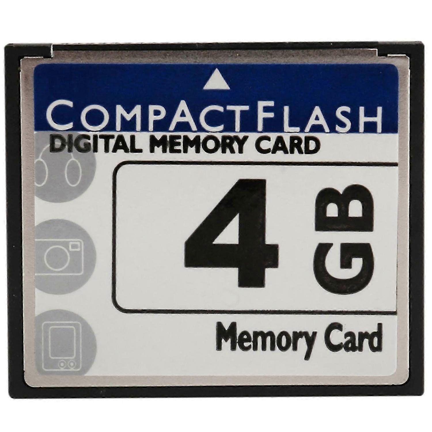 Professional 4GB Compact Flash Memory Card(White&Blue)
