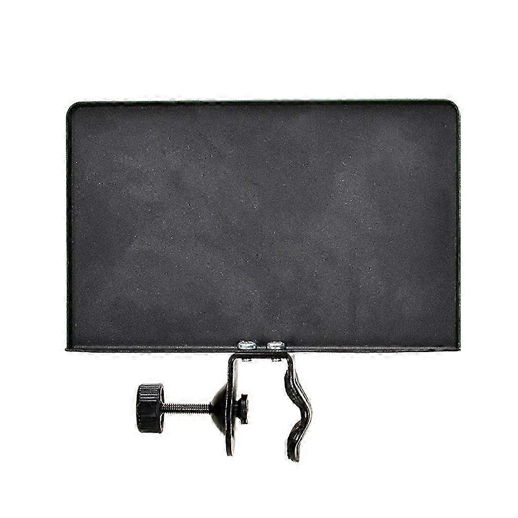 Webcast Clamp Tray for Home Karaoke - Clip Phone Tripod Live Microphone Stand, Stable Black for Dorm Cabinets and Kitchen