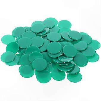 100 Spielchips für Bingo, Poker und Partyaktivitäten, Mehrzweckmarker