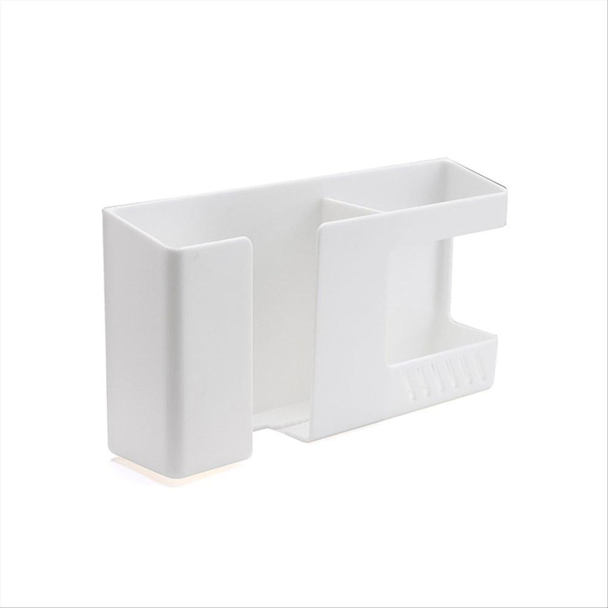 Punch Free Wall Mounted Organizer Remote Control Storage Box