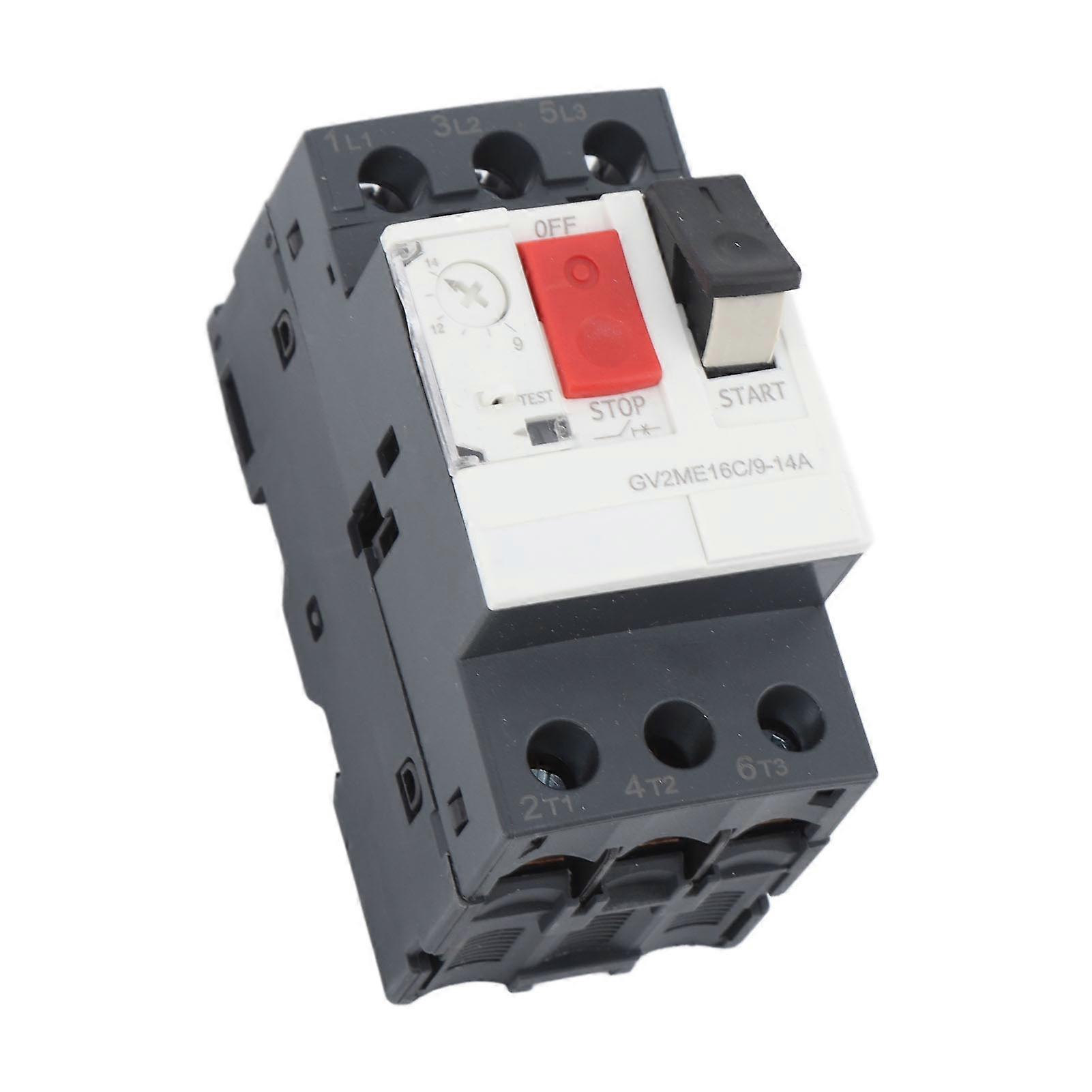 Motor Circuit Breaker Overload Short Circuit Protection 35mm Guide Rail Mounting Motor Protection Switch AC690V GV2 ME16C 9 14A 