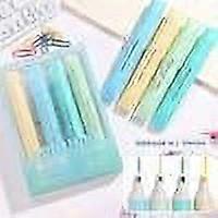 Comefolife MINI Pastel Highlighters Assorted Colors: Soft Chisel Tip, No Bleed, Smooth Ink, Aesthetic Multi Colored Pack for Highlighting