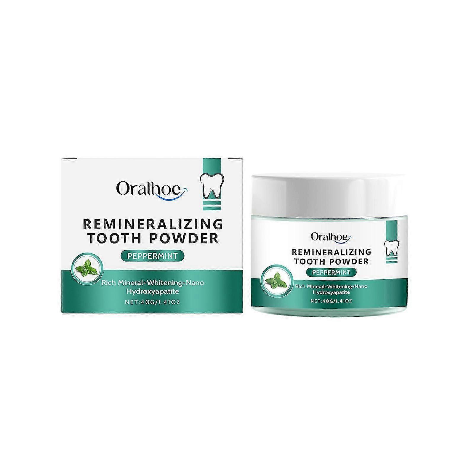 Mint Fresh Breath Powder for Teeth Cleaning