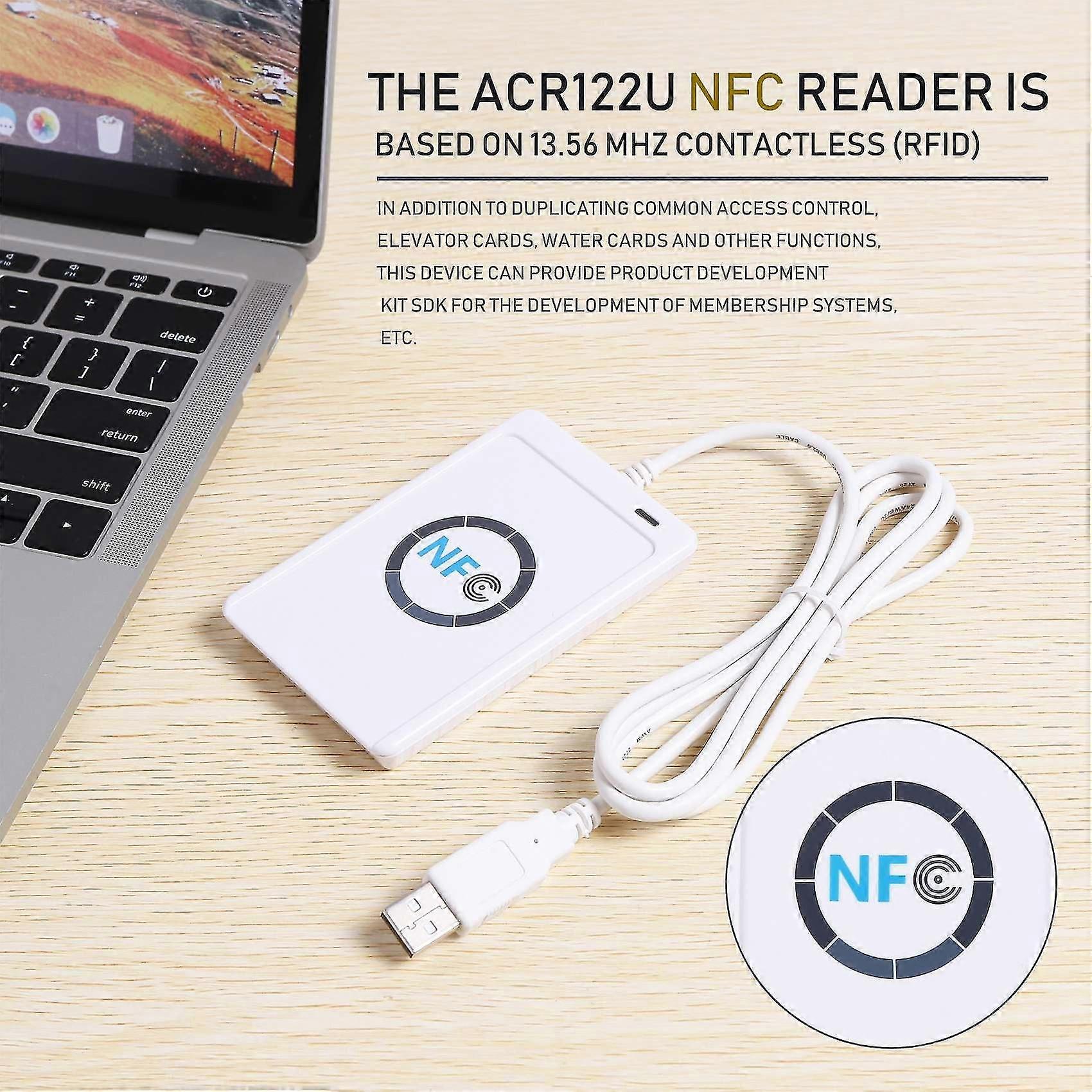 Usb Nfc Card Reader Writer Acr122u-a9 China Contactless Rfid Card Reader Windows Wireless Nfc Reade-haoyi