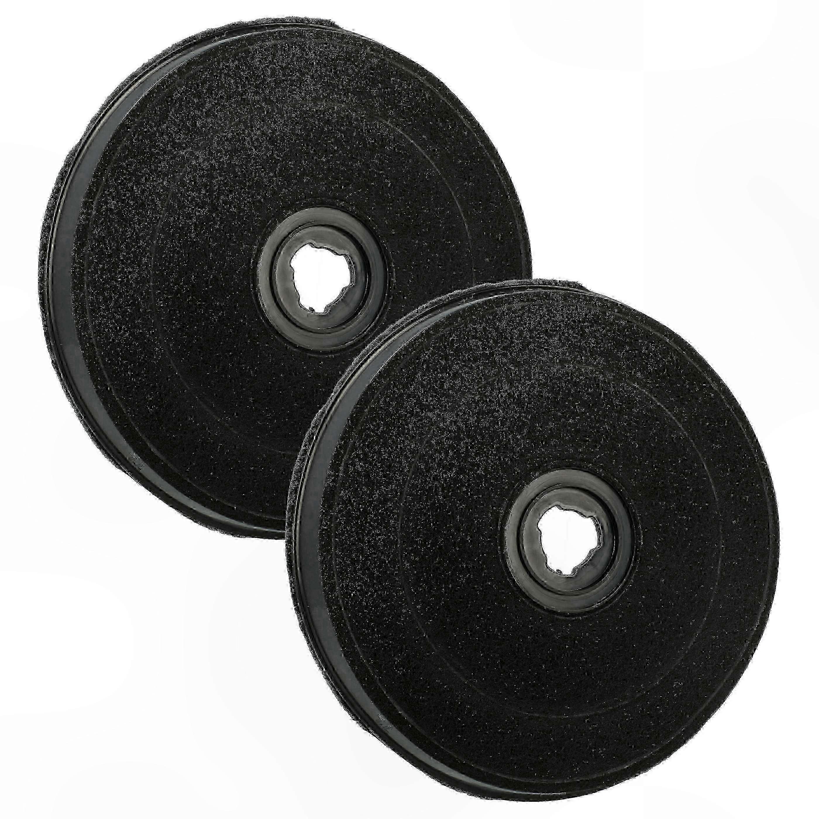2x Carbon Filters Compatible with Zanussi ZHT610X ZHT610W ZHT630W Range Hood 23cm Replacement GZD0160 Edition 1105