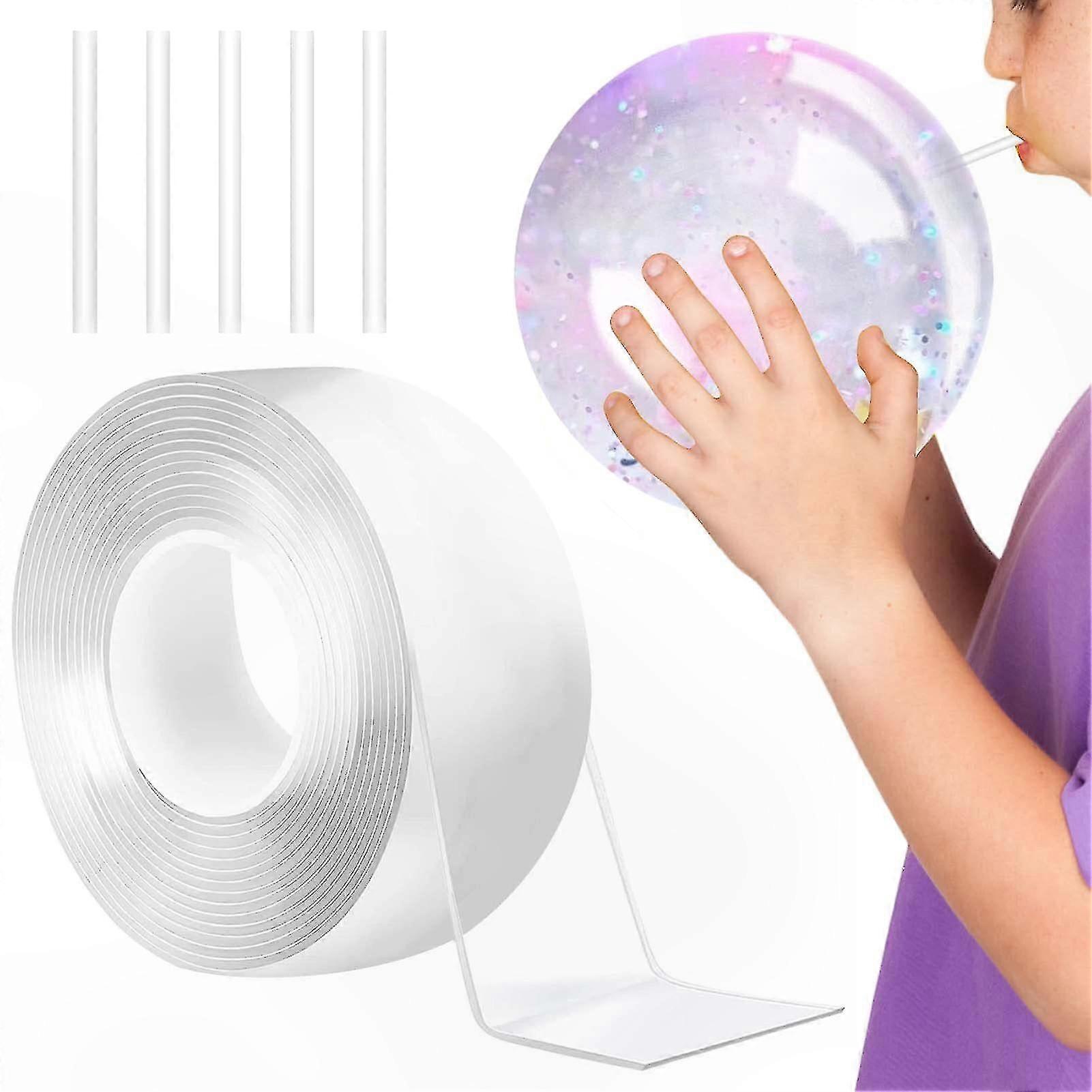 Nano Tape Bubble Balloon Toy, Adhesive Tape for Making Bubbles, Fun DIY Bubble Toy