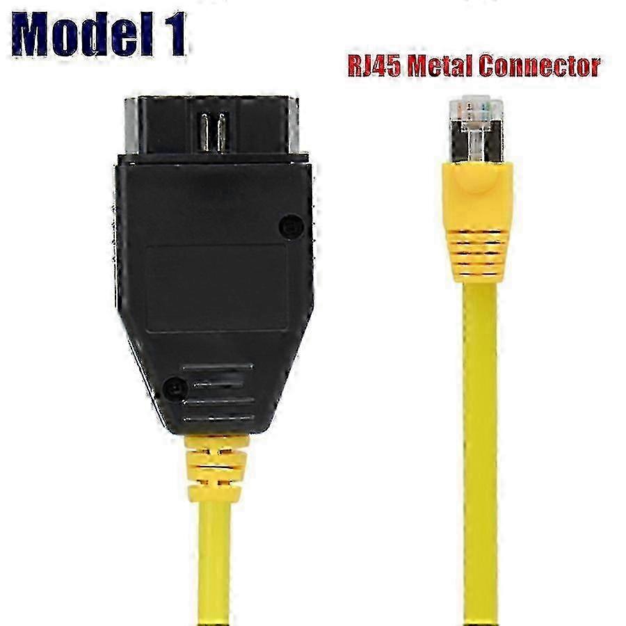 ESYS ENET Cable For BMW F-series ICOM OBD2 Coding Diagnostic Cable Ethernet to Data OBDII Coding Hidden Data Tool OBD2 Scanner