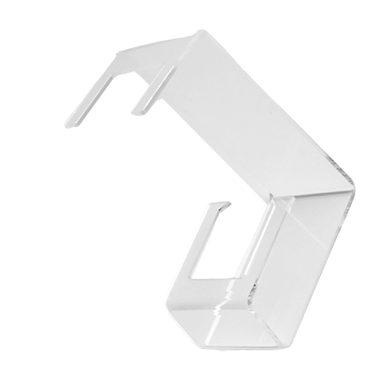 Adjustable Clear Acrylic Display Stand Convenient for Postcards Kitchenwares and Decorative Frames Storage Solution Multicolor