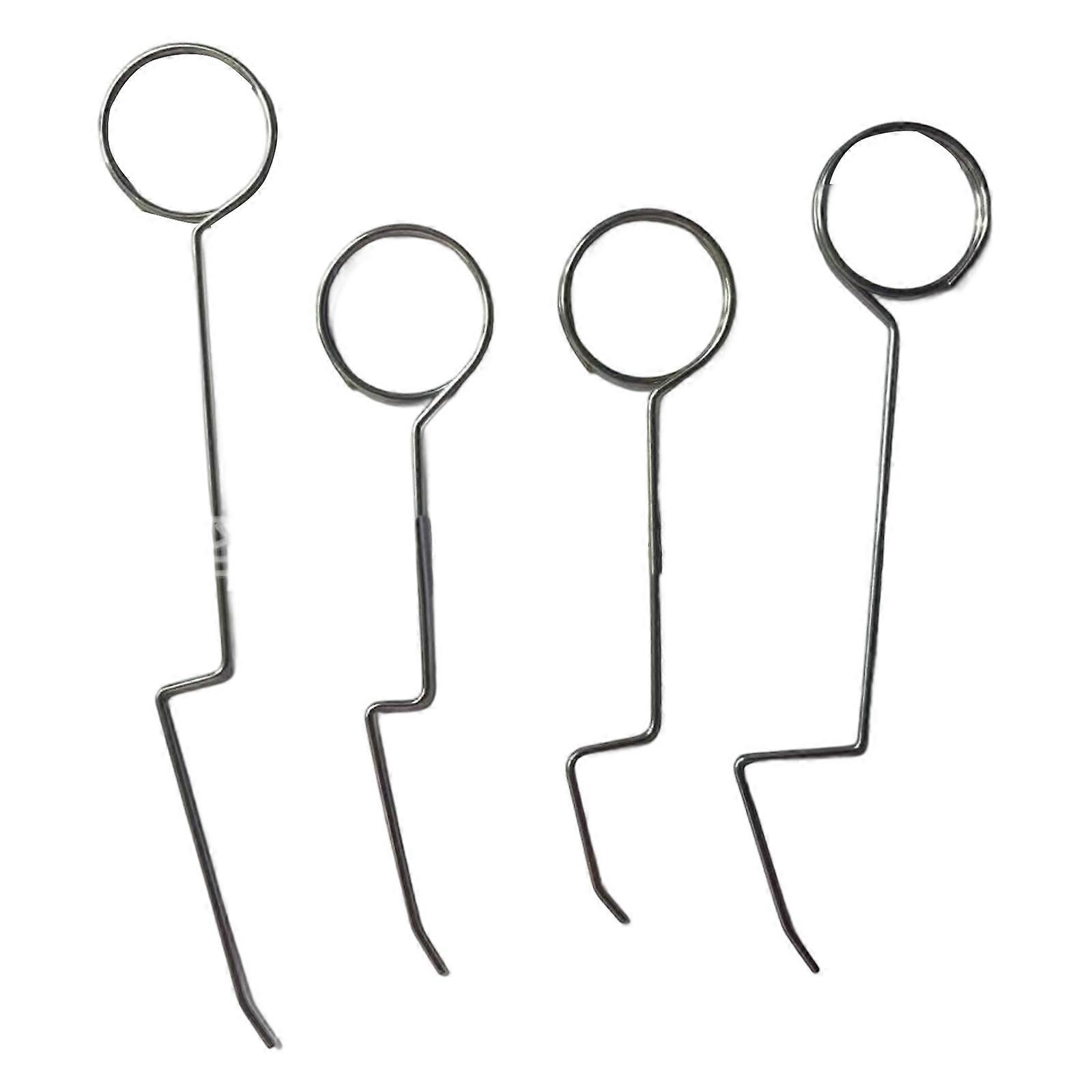 Door Opening Tool Practical Lock Picking Tool Leverage Stainless Steel Pry Opening Tool Easy Installation for Door Multicolor