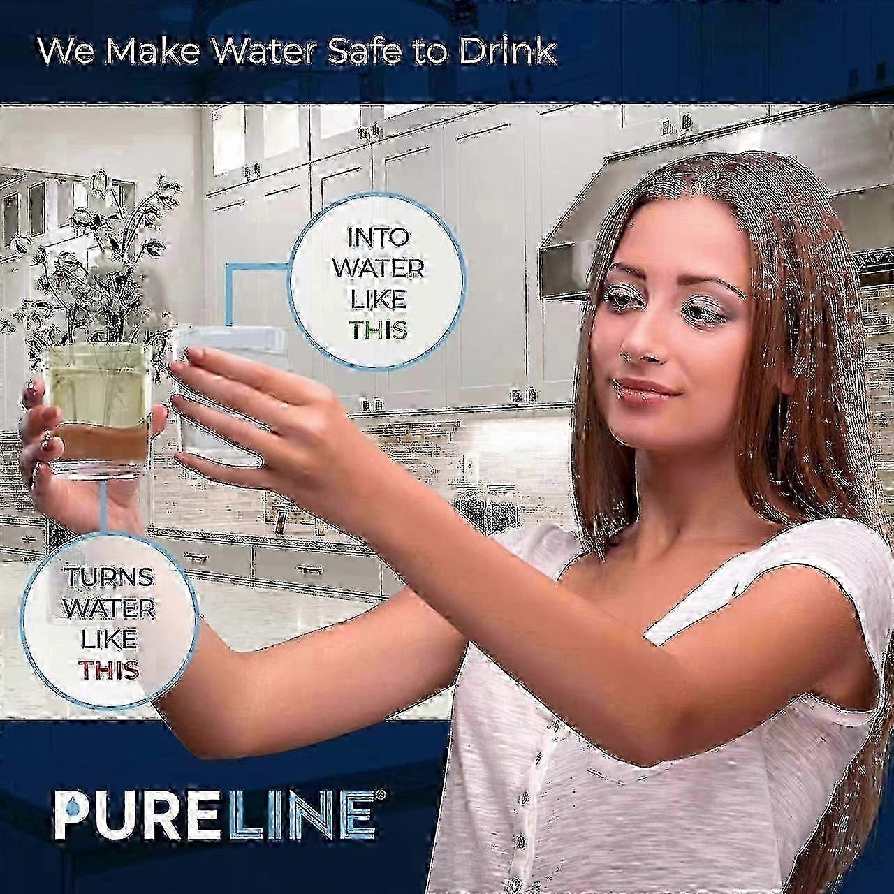 XWF Refrigerator Water Filter | Certified to Reduce Lead, Sulfer, and 50+ Other Impurities | Replace Every 6 Months for Best Results | Pack of 1