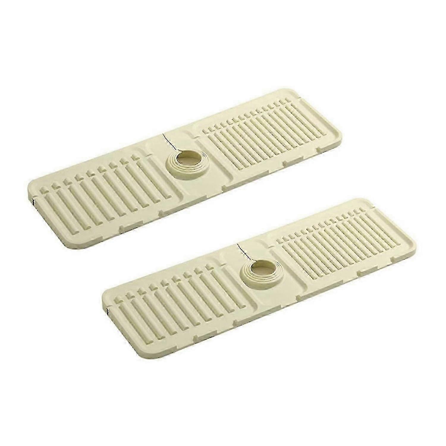 Avløpsmatte Kjøkkenkranmatte Sprutsikker sklisikker matte Kuttbar avløpsmatte Oppbevaringsmatte for basseng Som vist