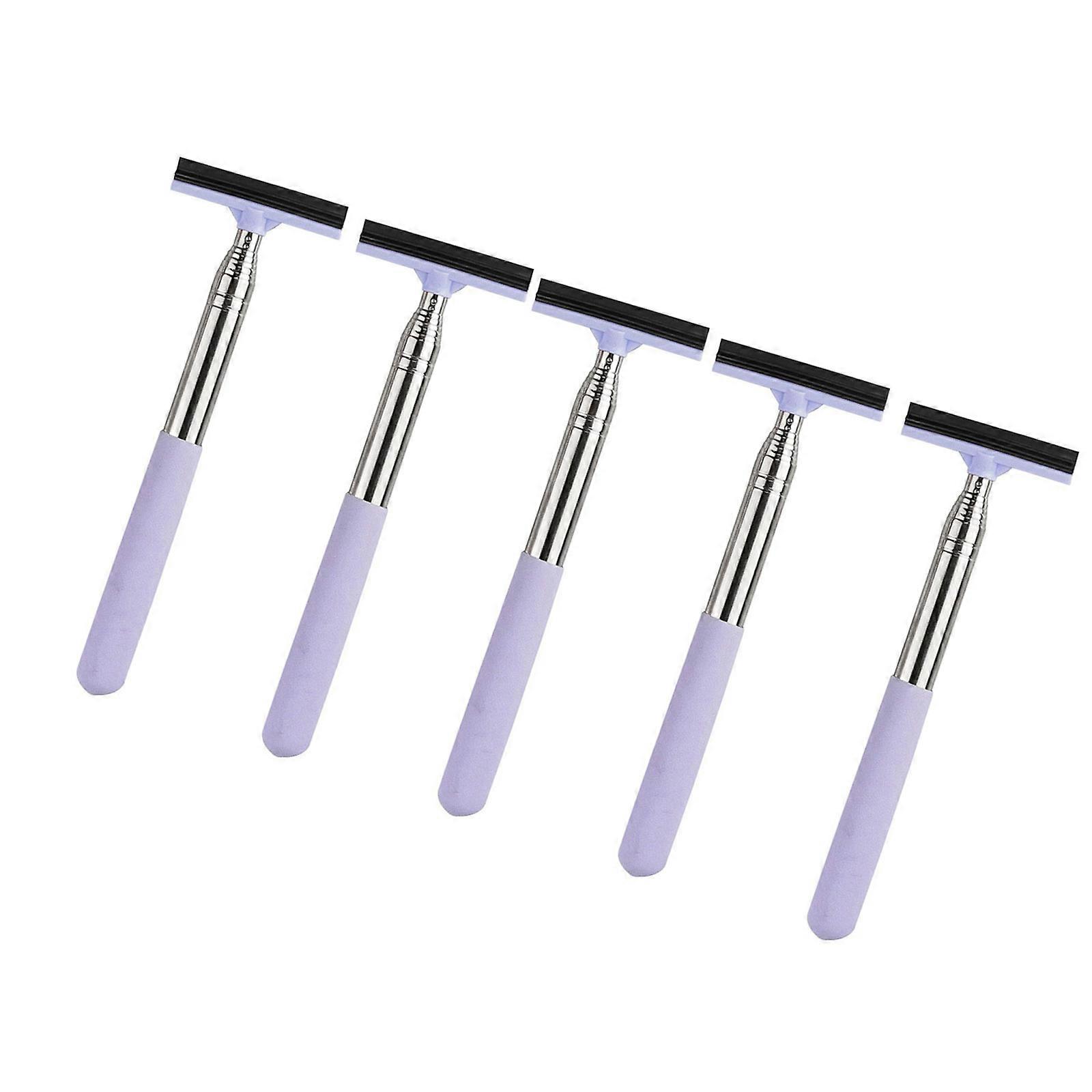 Enhances Visibility Car Rearview Squeegee, Stretchable for Various Models  Extends for Custom Fit on Rearview  Purple