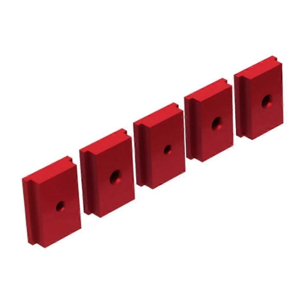 5Pcs Universal 30mm T Slider is Suitable for Workbench/Sawing and Milling Table DIY Tool Woodworking Chute M6.