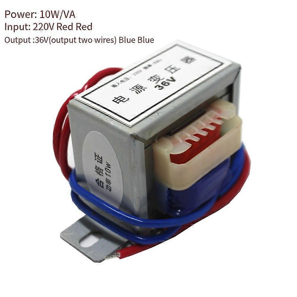 Mosiee 1PCS 10W EI48 Power Transformer Input 220V Output 7.5V-0-7.5V 7.5V 36V 48V AC 220V To AC 7.5V Or 36V Or 48V Output Voltage