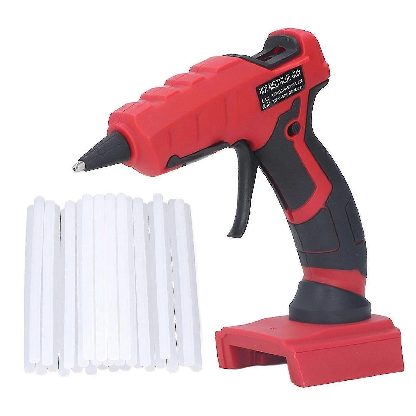 Pistola de cola quente sem fio de alta qualidade para Milwaukee M18, 18V, com bateria de íon de lítio...