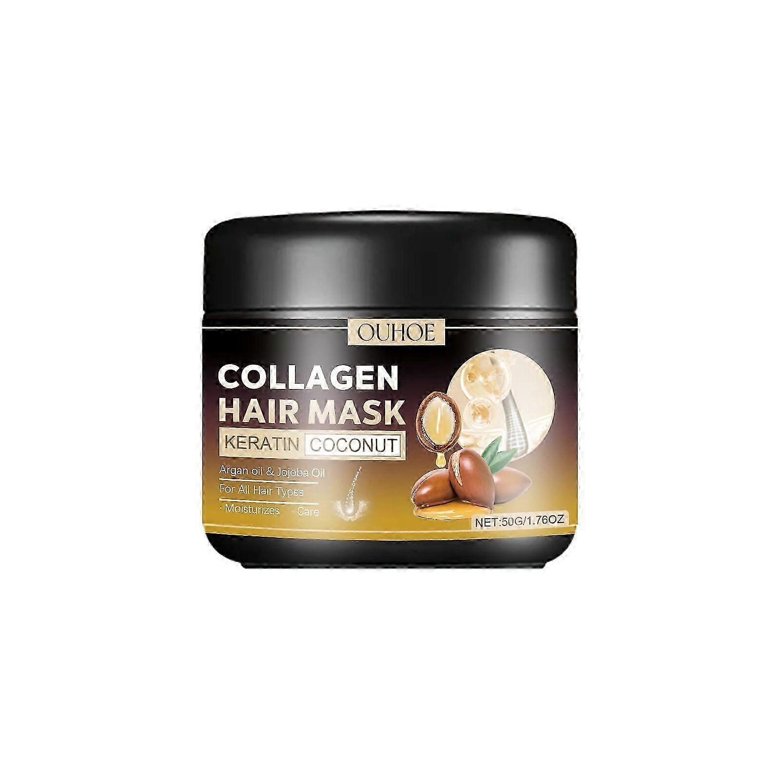 Collagen Hair Mask - Deep Moisturizing Treatment for Smooth