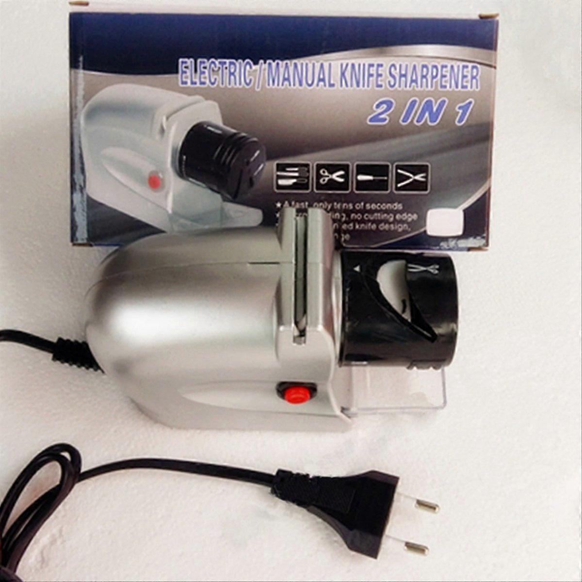 Electric Knife Sharpener,Automatic Motorized,Sharpening Tool,EU Plug