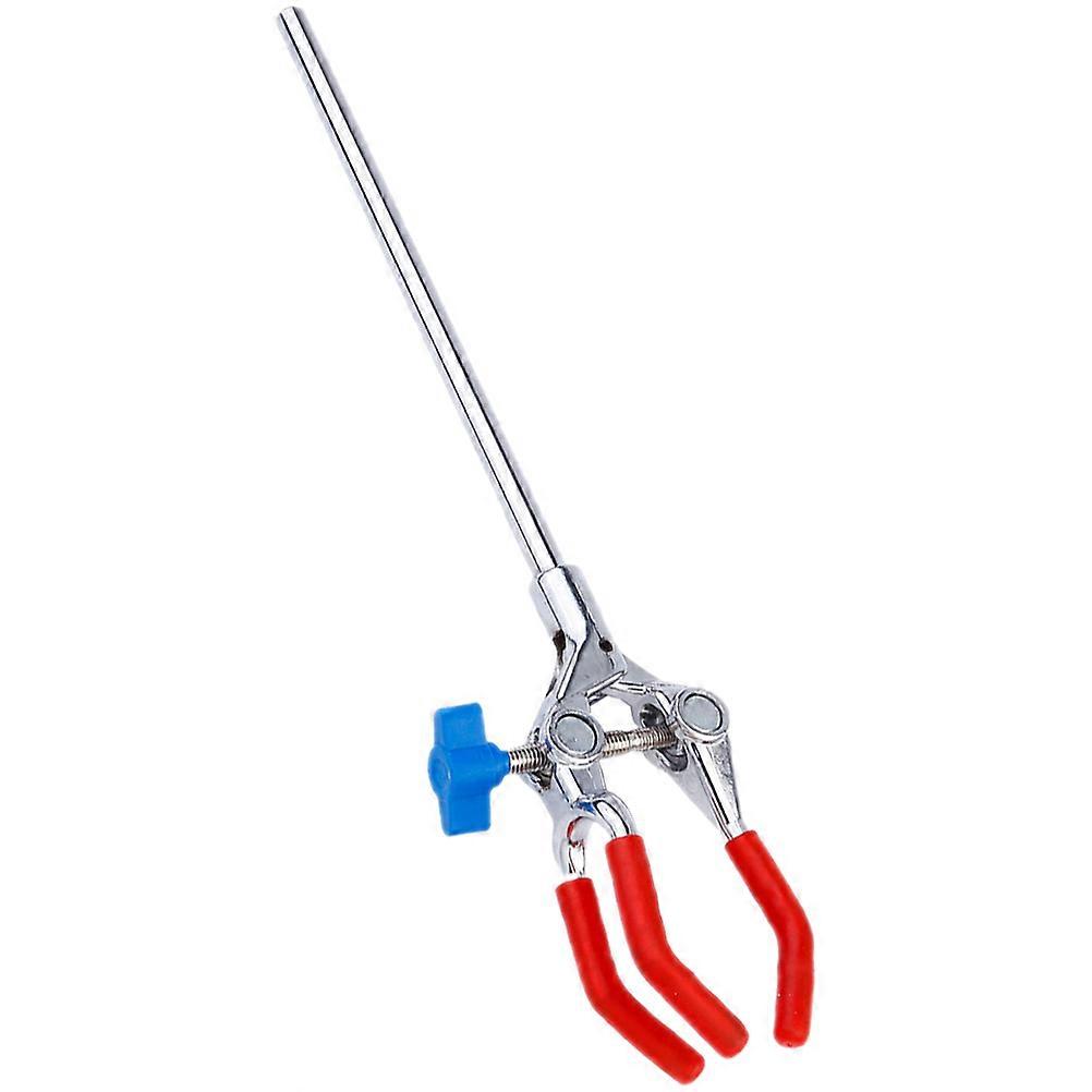 Adjustable Large Grip 3 Prong Flask Clamp for Laboratory Use