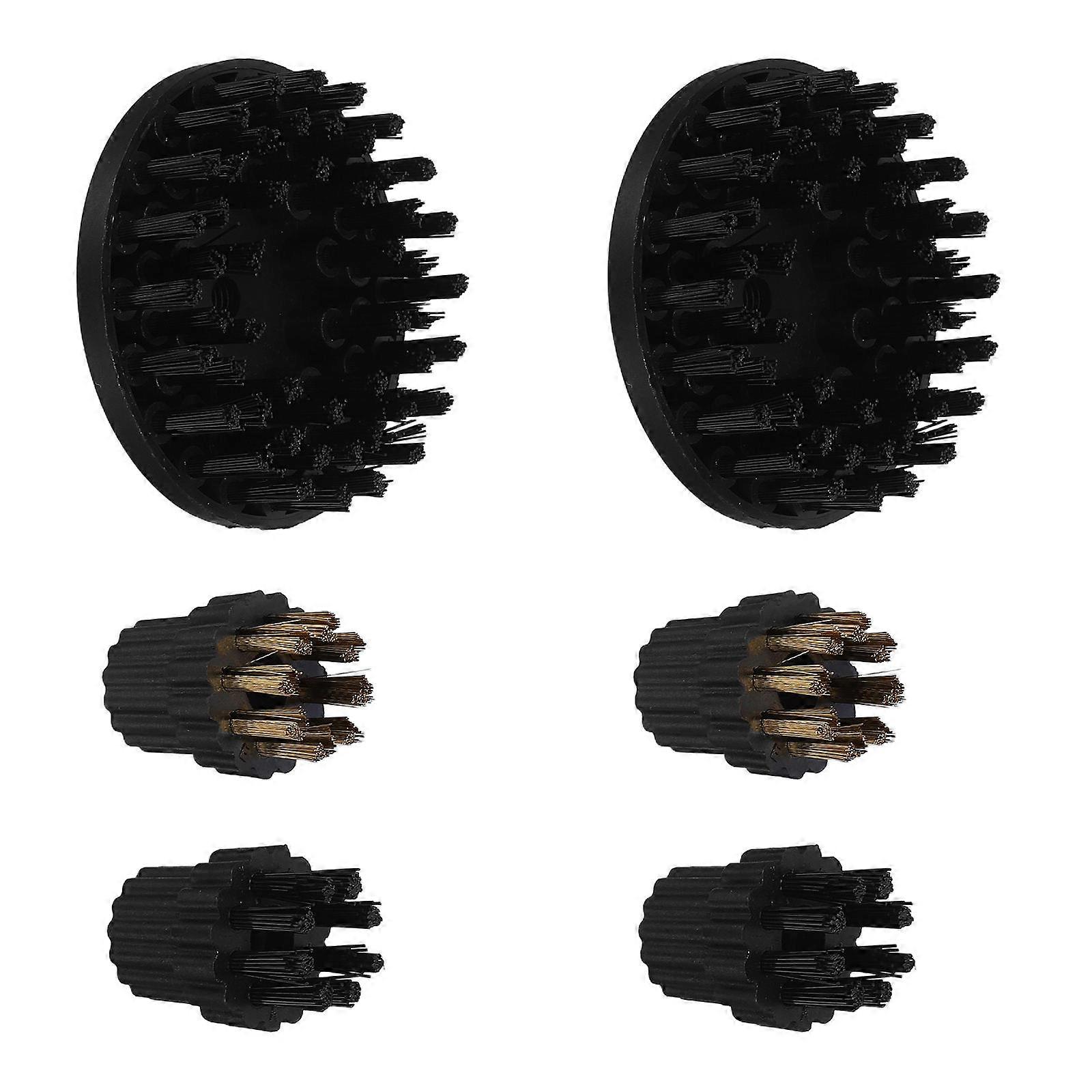 Steam Cleaning Machine Brush 6Pcs for Replacement Cleaner Tools