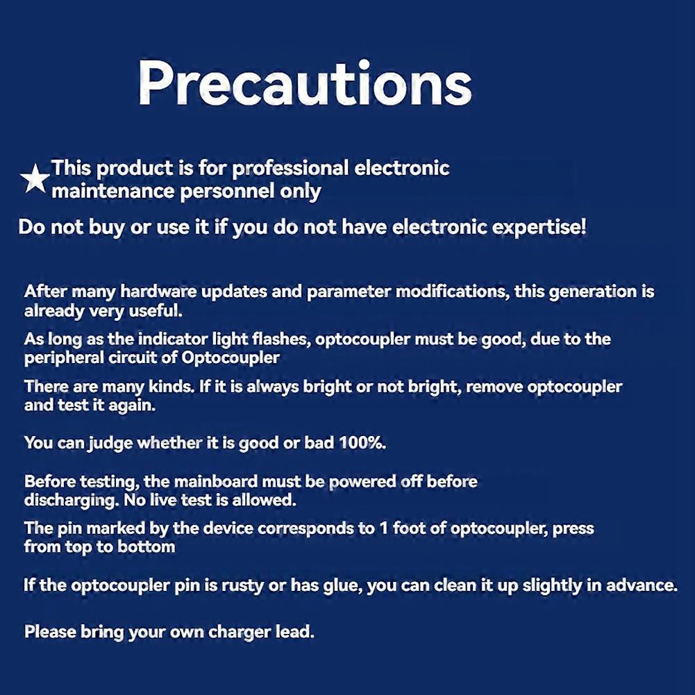 Optocoupler Tester Optocoupler Test Detection Tool Online Test Module Electronic Repair Tool for 4-Pin Optocoupler