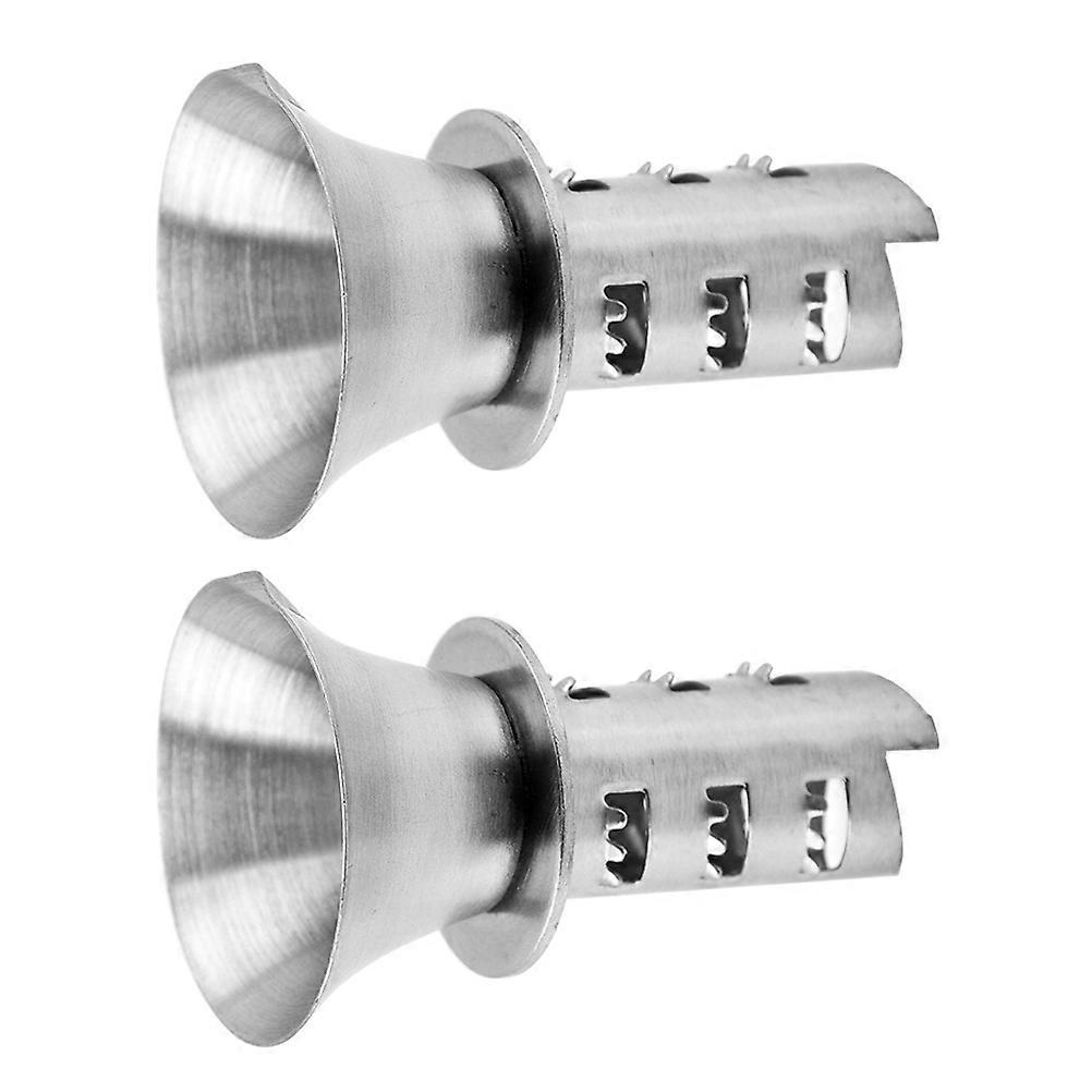 Manual Juicer Fruit Squeezing Device 2Pcs Stainless Steel Lemon Squeezer