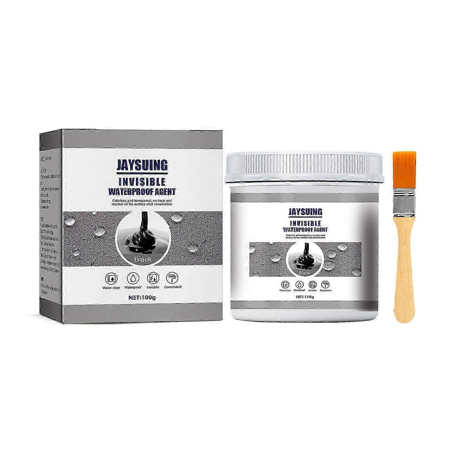 Black Waterproof Adhesive for Kitchen & Bathroom - Leak-Proof, Mold-Resistant, Easy to Apply