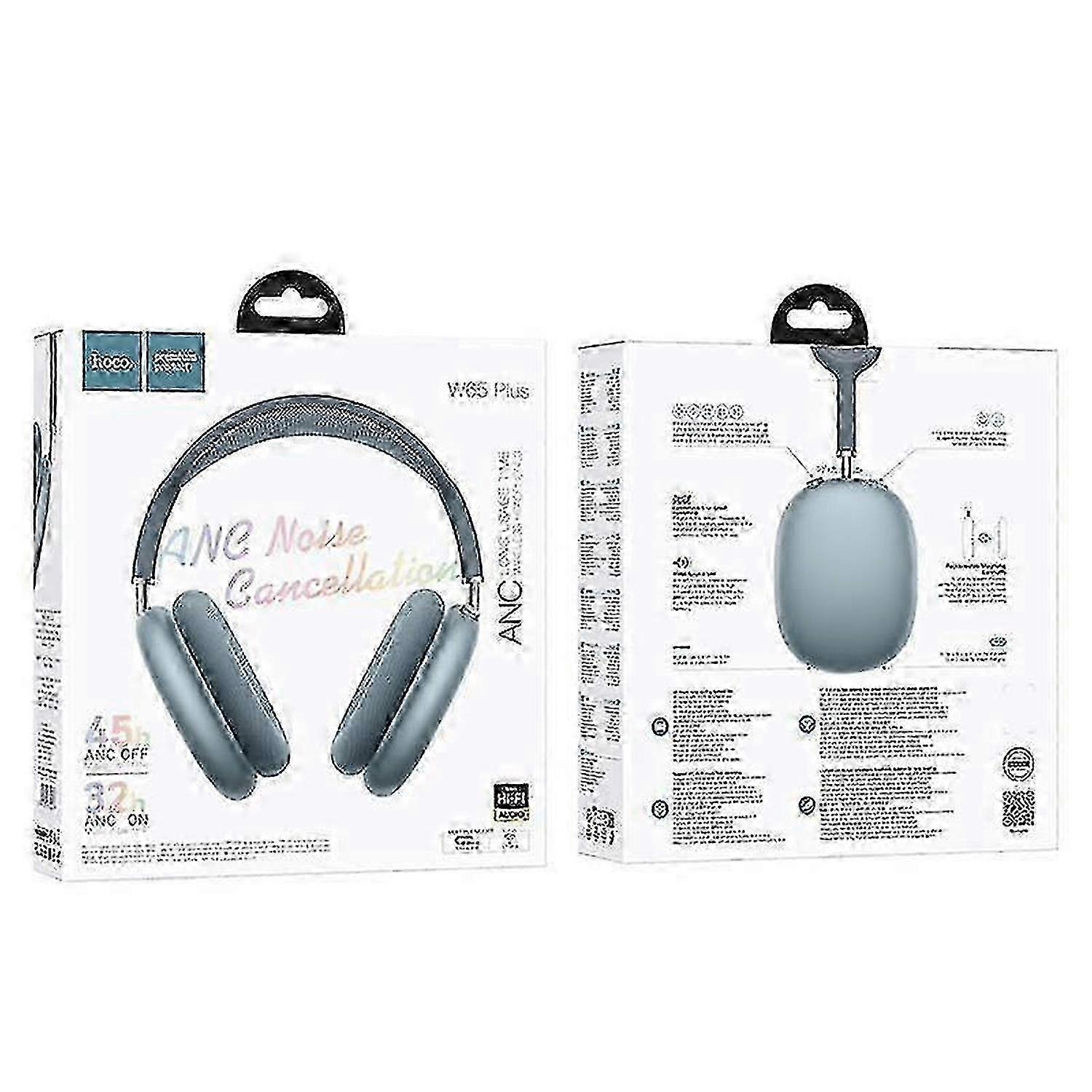 2025 hoco W65 Plus Happy ANC Noise Reduction Wireless Bluetooth Headphones