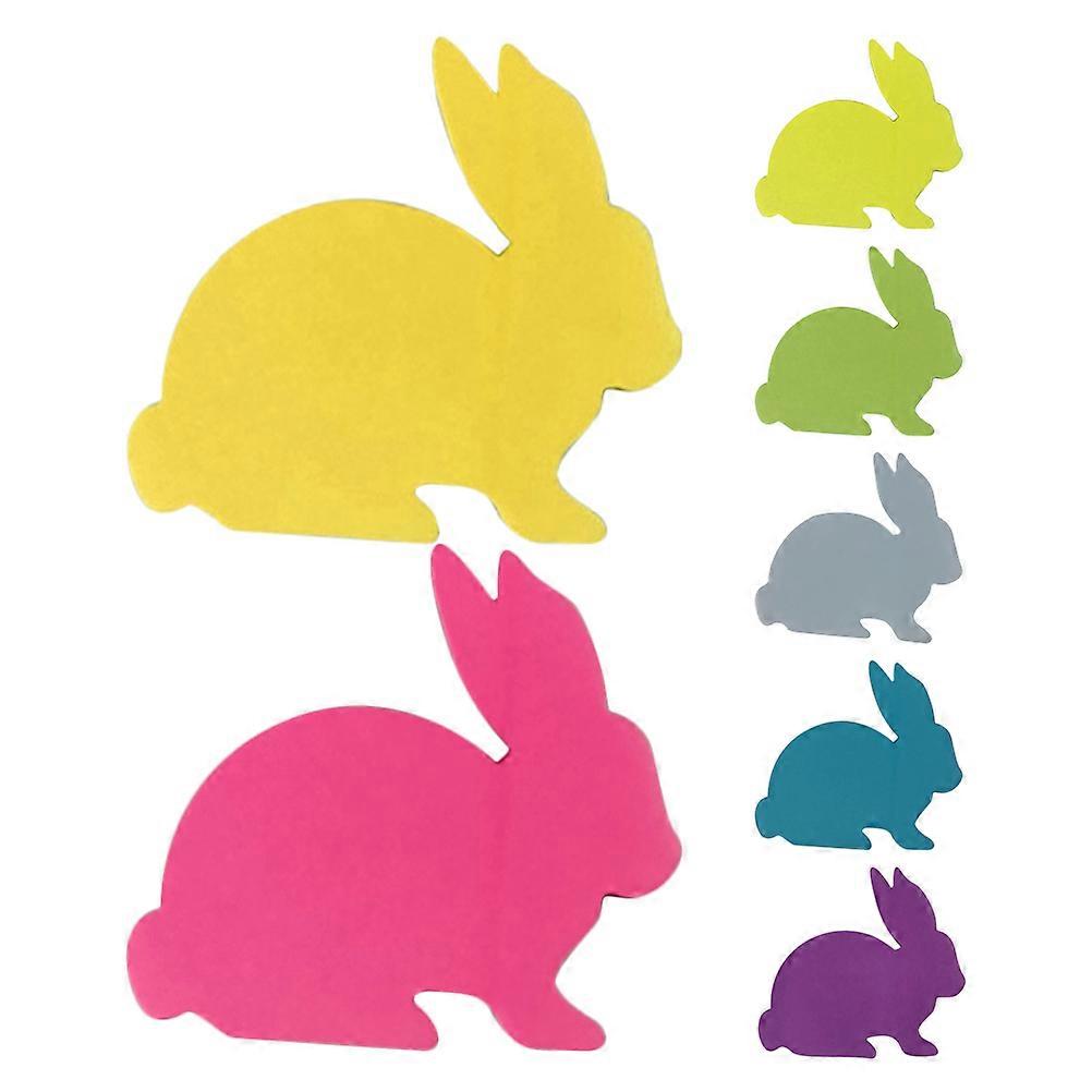 Mini Easter Notepad Bunny Themed Notepad for Students Use 4Pcs Set