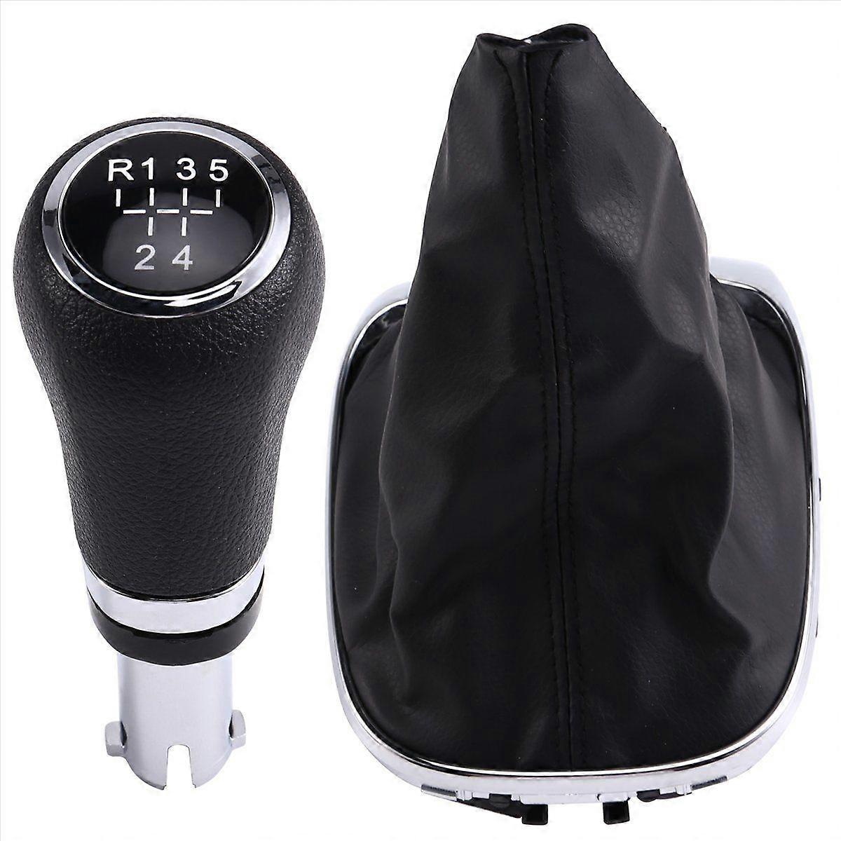 R5 Speed Gear Shift Knob Lever Gaiter with Dust Cover for Standar 2011-2020 Gear Shift Lever
