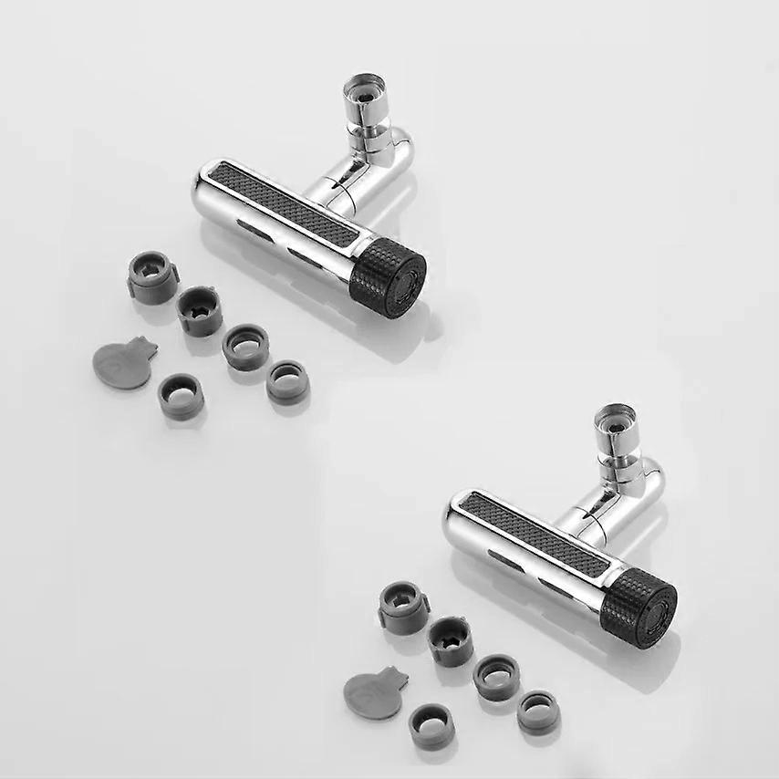 Kitchen Faucet Waterfall Outlet Splash Proof Universal 360�� Rotating Bubbler 6 Modes Multifunctional Water Tap Nozzle Extension