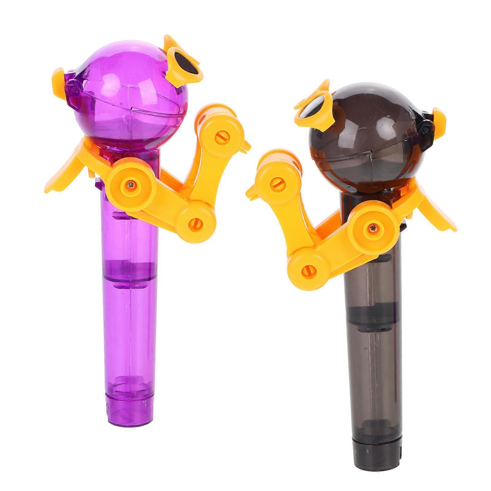 Creative Dinosaur Lollipop Holder for Children Made of Plastic in Assorted Color Enhances Fun 2pcs